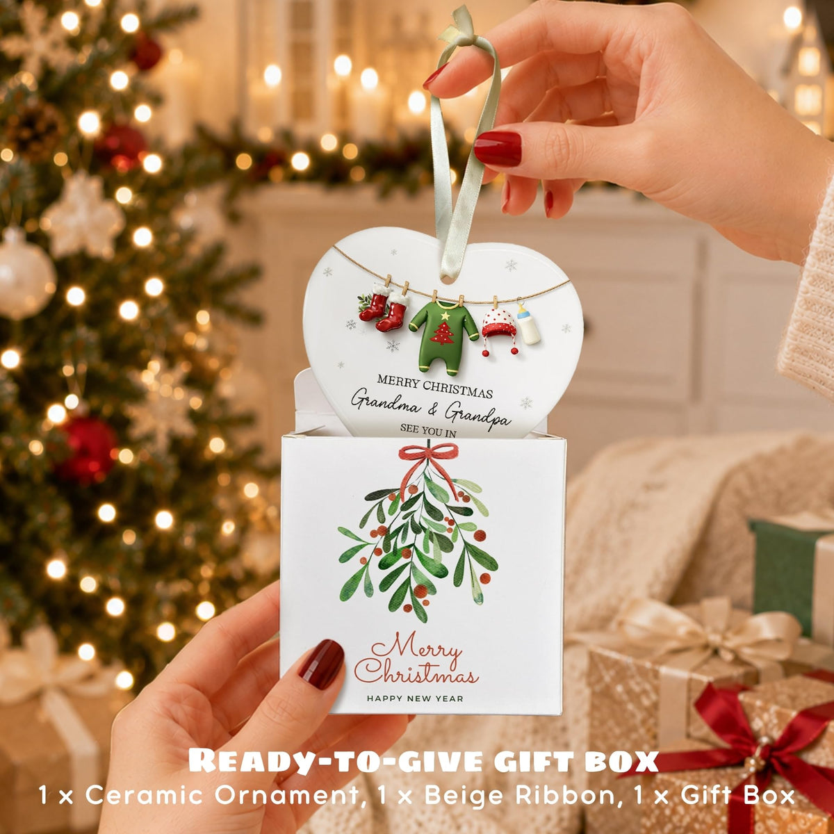 Keepsake Christmas Gnome Ornaments – Choose Your Design