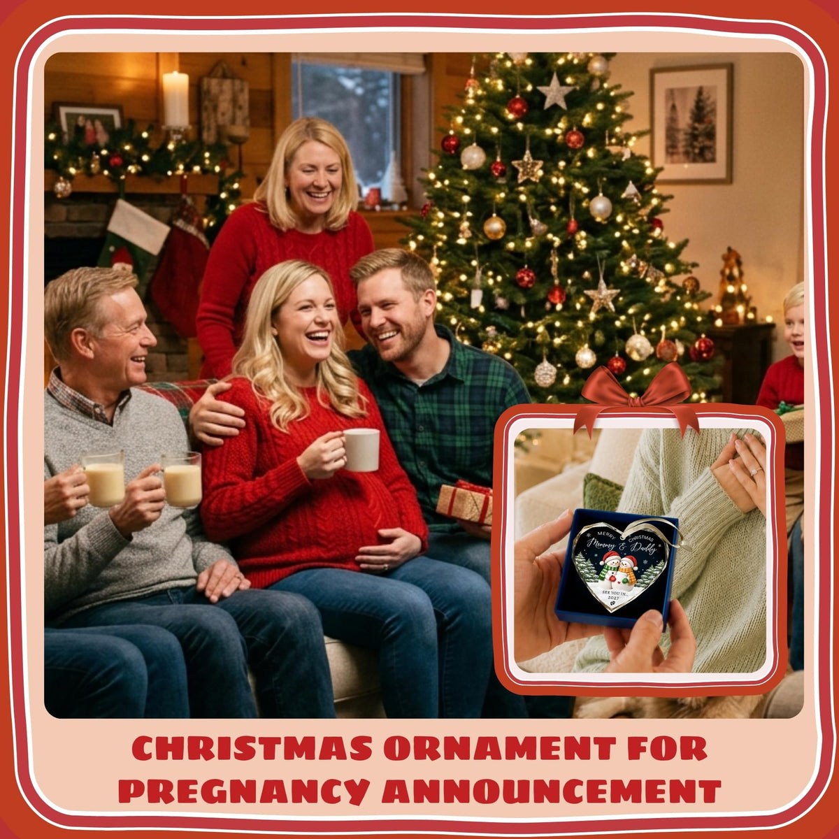 Keepsake Christmas Gnome Ornaments – Choose Your Design