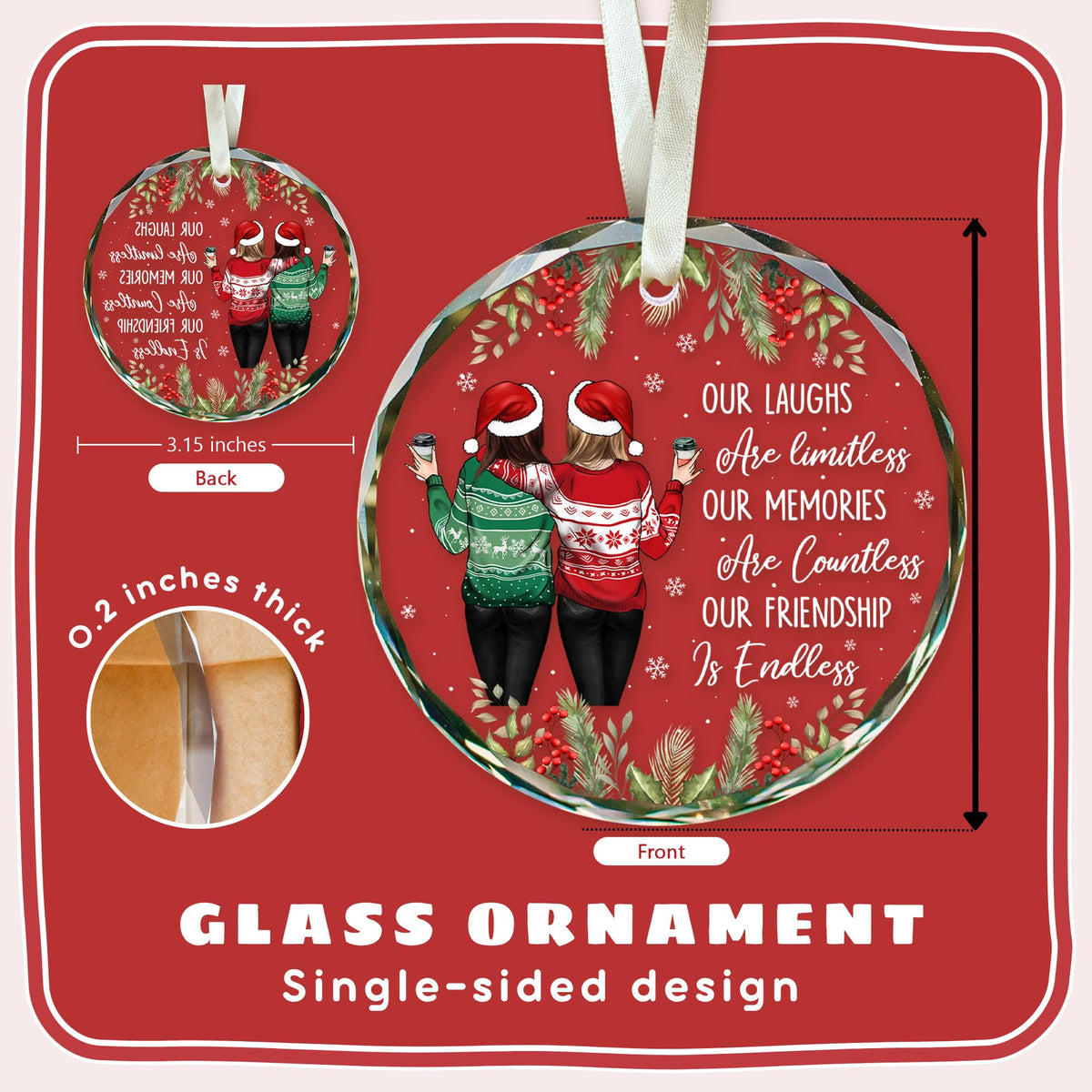 Keepsake Christmas Gnome Ornaments – Choose Your Design