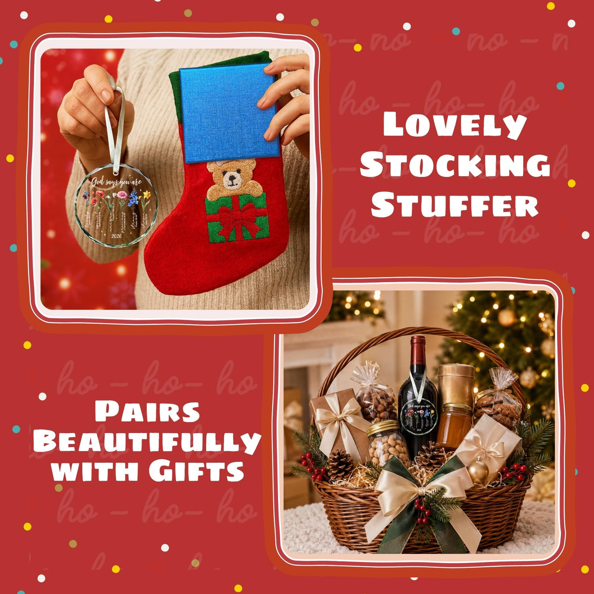 Keepsake Christmas Gnome Ornaments – Choose Your Design