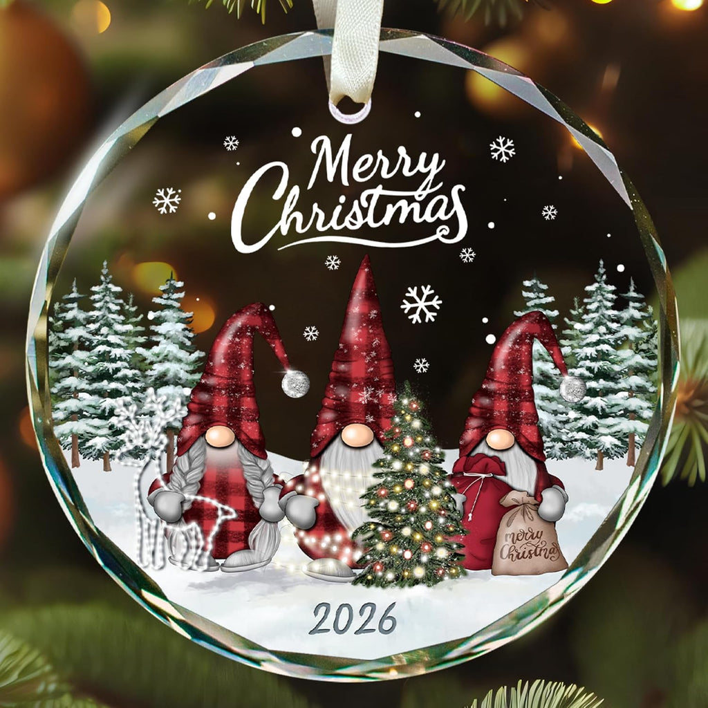 Keepsake Christmas Gnome Ornaments – Choose Your Design