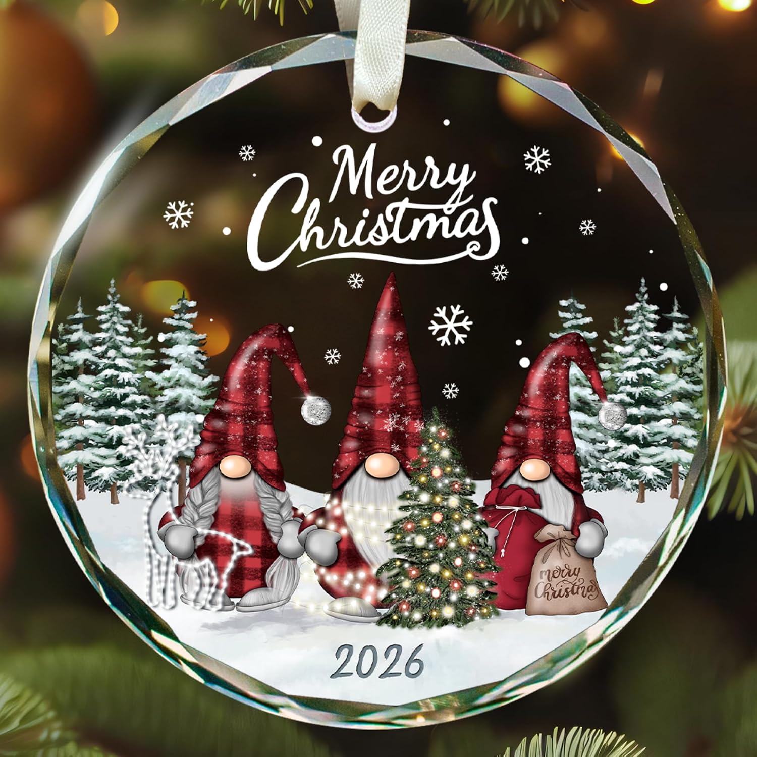 Keepsake Christmas Gnome Ornaments – Choose Your Design