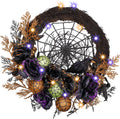 Pre-Lit Halloween Wreath – 24 or 18 Inch